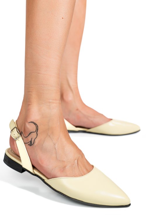 Sárga természetes bőr  3s7h32