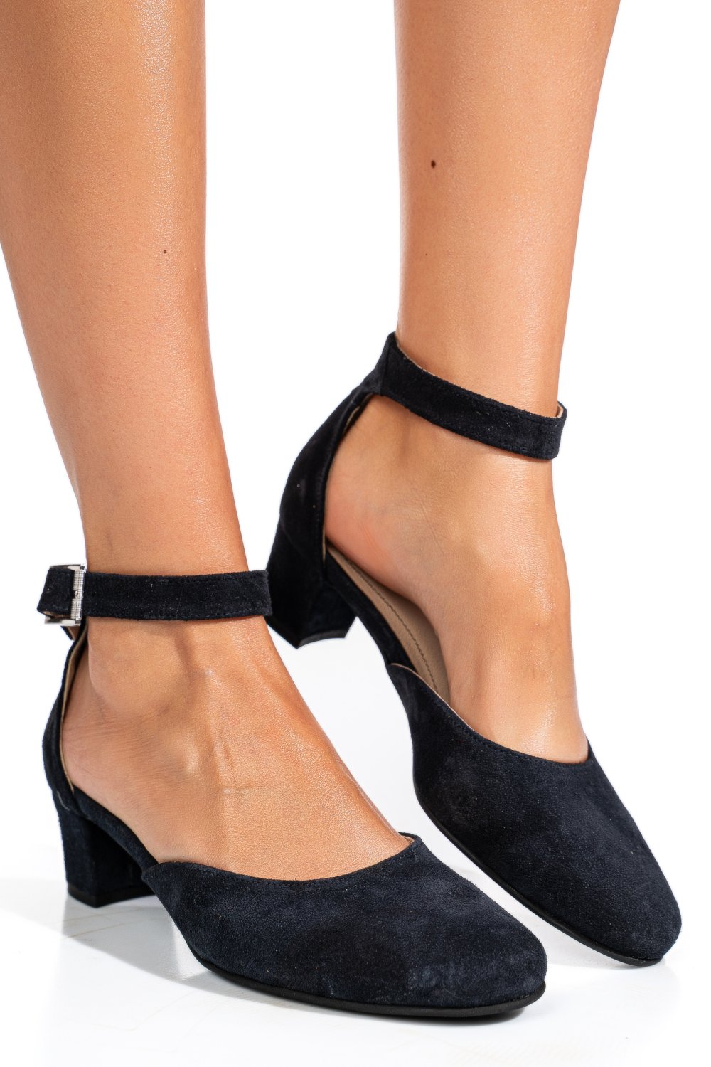 Tengerészkék természetes bőr szandál 1s7h441b