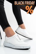 Fehér természetes bőr sport cipők 2s7h31688np