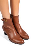 Barna természetes bőr bokacsizma 5s7h0132060