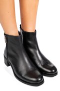 Fekete természetes bőr bakancs 5s7h3132242