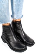 Fekete természetes bőr bakancs 5s7h1132263