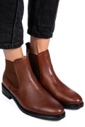 Barna természetes bőr bakancs 5s7h2130119