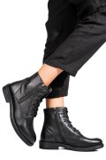 Fekete természetes bőr bakancs 5s7h3130138