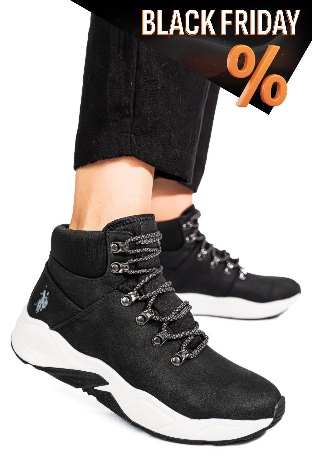 Fekete bakancs cs7hhill