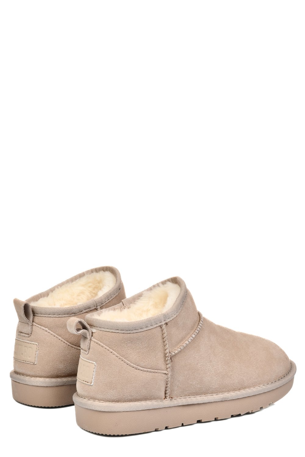 Bézs fordított bőr bakancs 1s7h1200