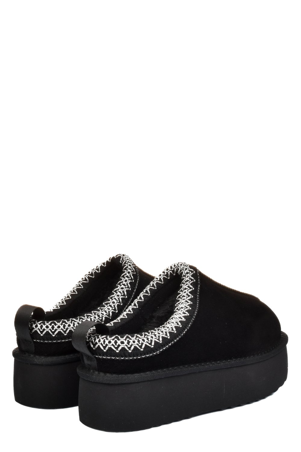 Fekete fordított bőr csizma 1s7h253