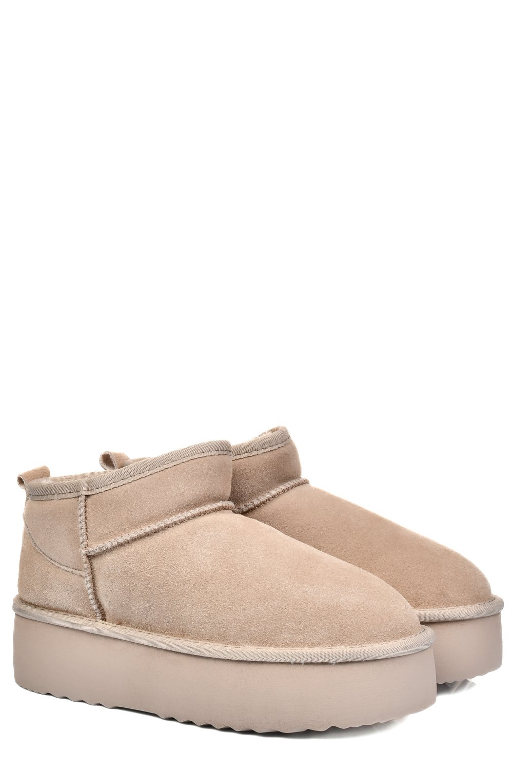 Bézs fordított bőr csizma 1s7h250