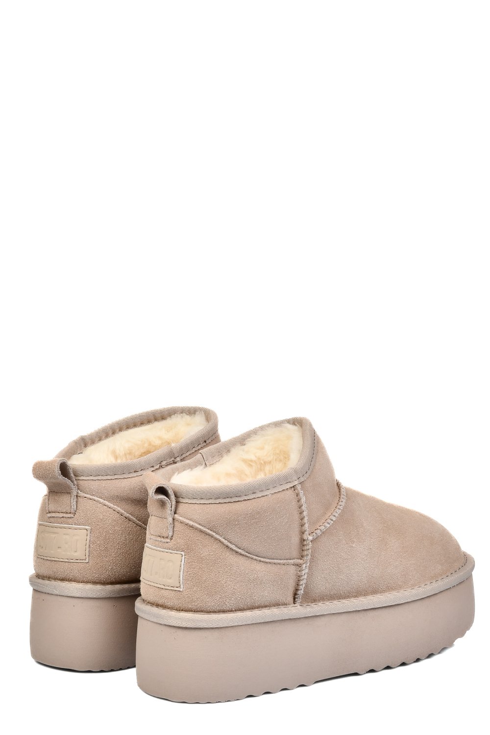 Bézs fordított bőr csizma 1s7h250