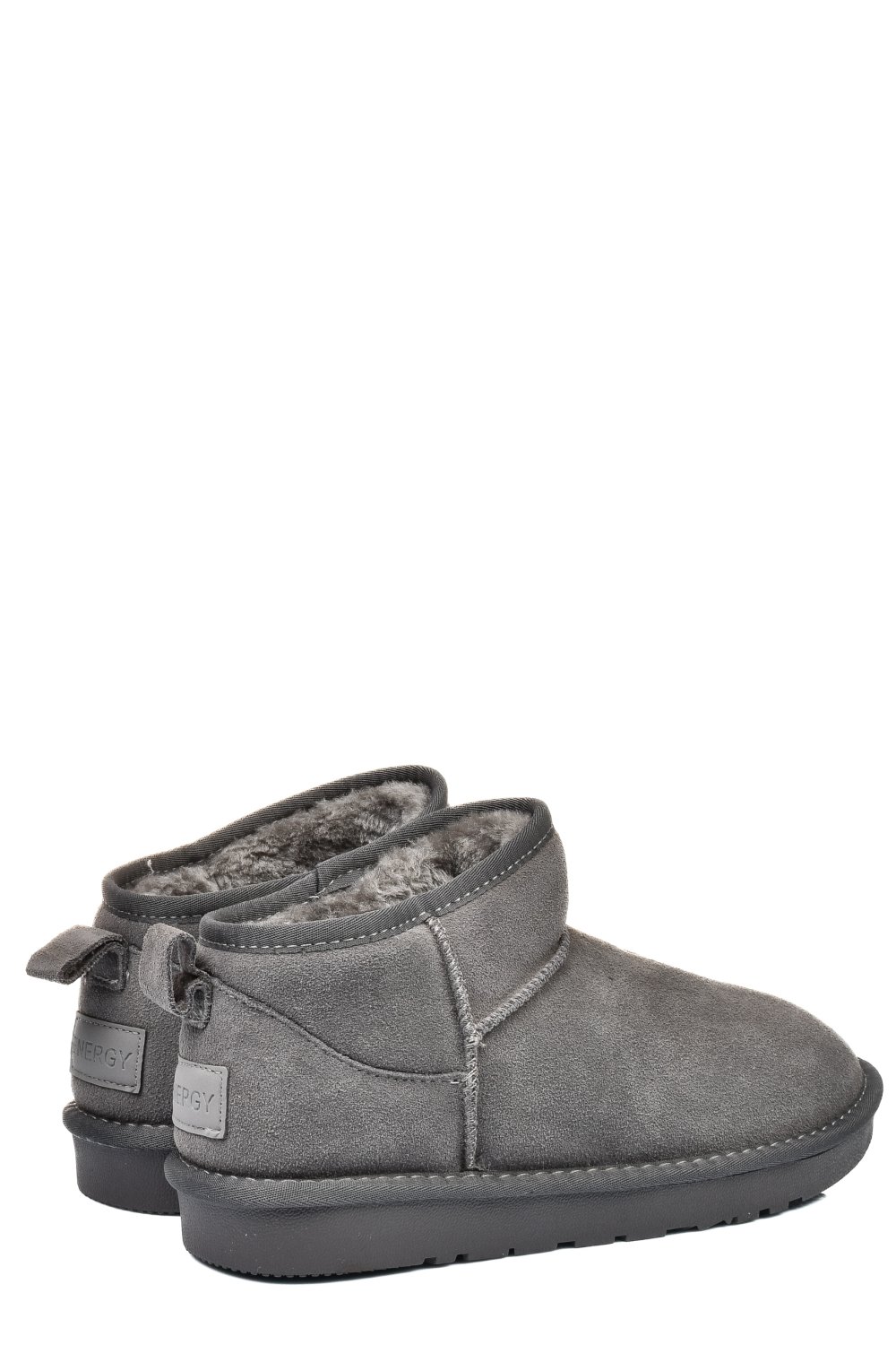 Szürke fordított bőr bakancs 1s7h1200