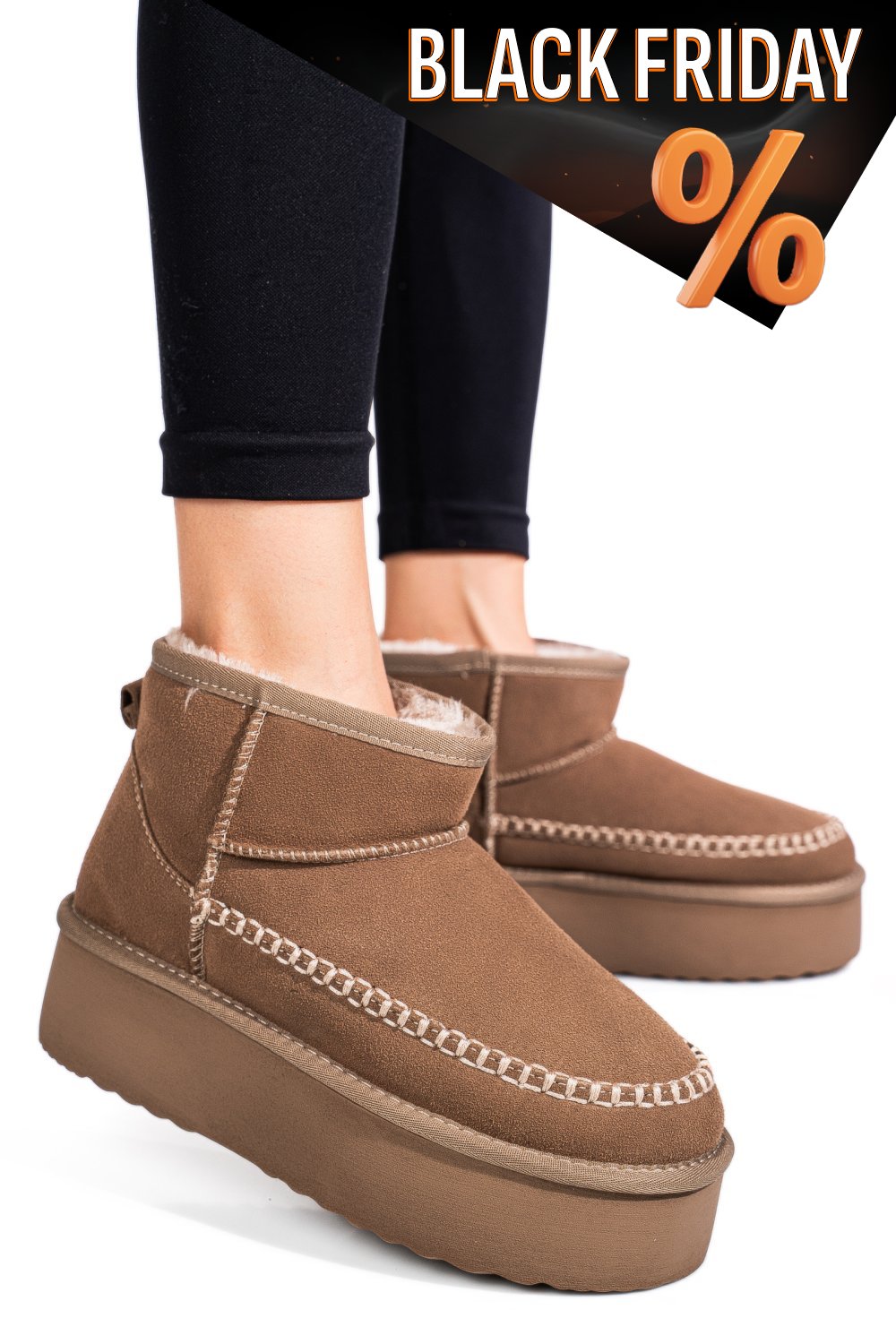 Bézs fordított bőr csizma 1s7h262