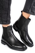 Fekete természetes bőr bakancs ws7hh398h01