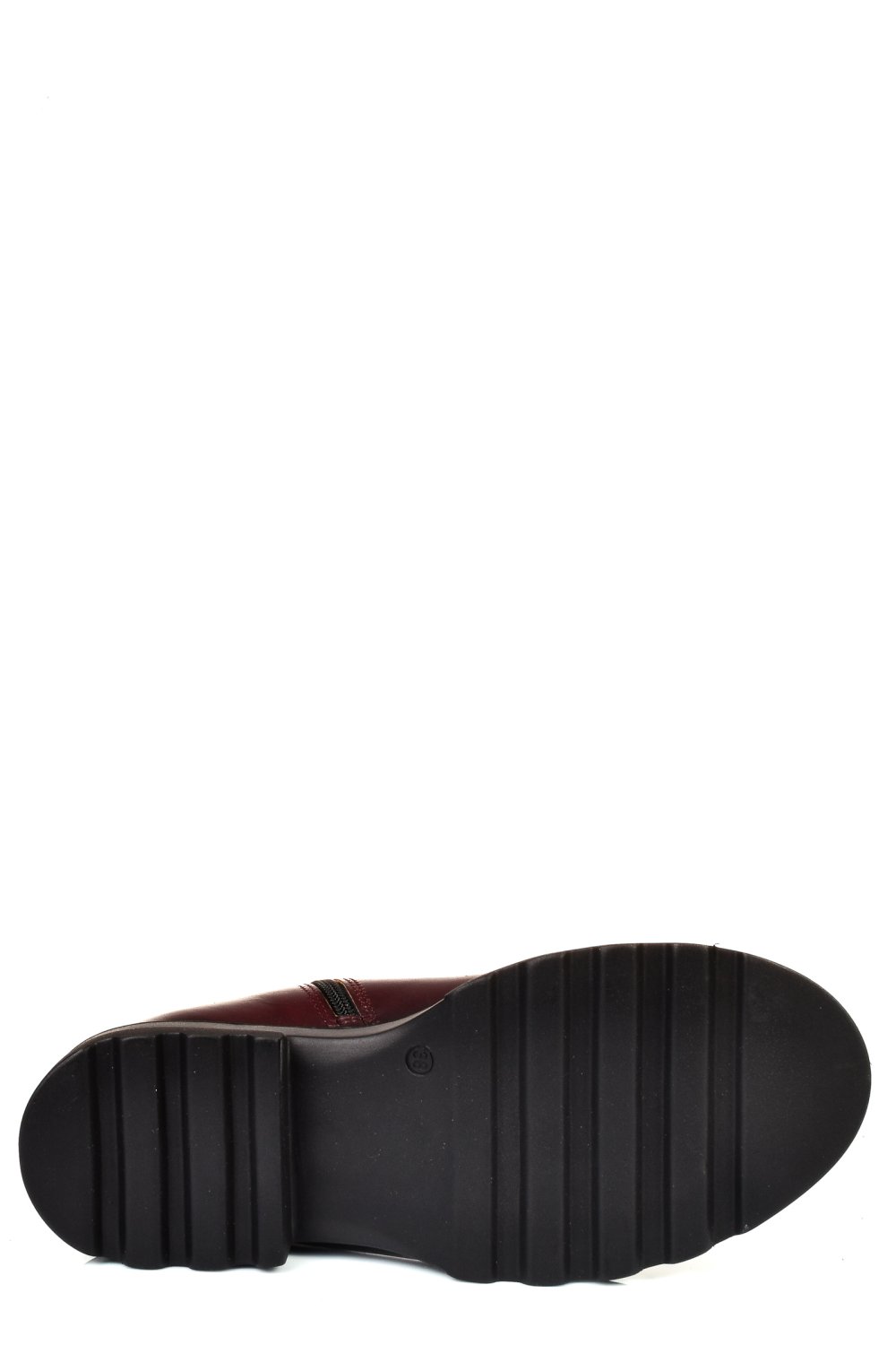 Bordó természetes bőr bakancs 4s7h30