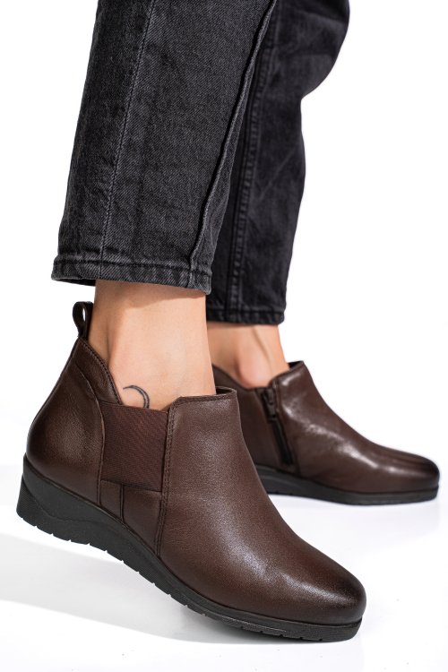 Barna természetes bőr bakancs ns7himage02