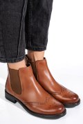 Barna természetes bőr bakancs ws7hh-177h06