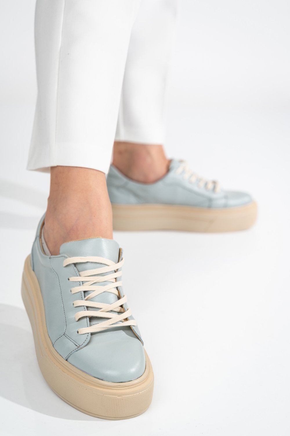 Természetes bőr sport cipők 3s7h001