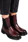 Bordó természetes bőr bakancs 4s7h21