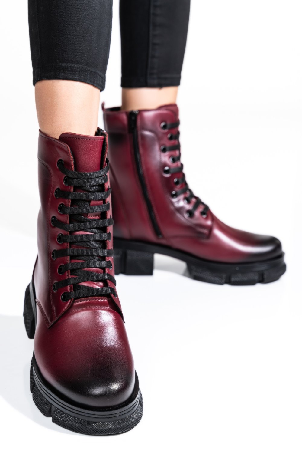 Természetes bőr bakancs 9s7h64