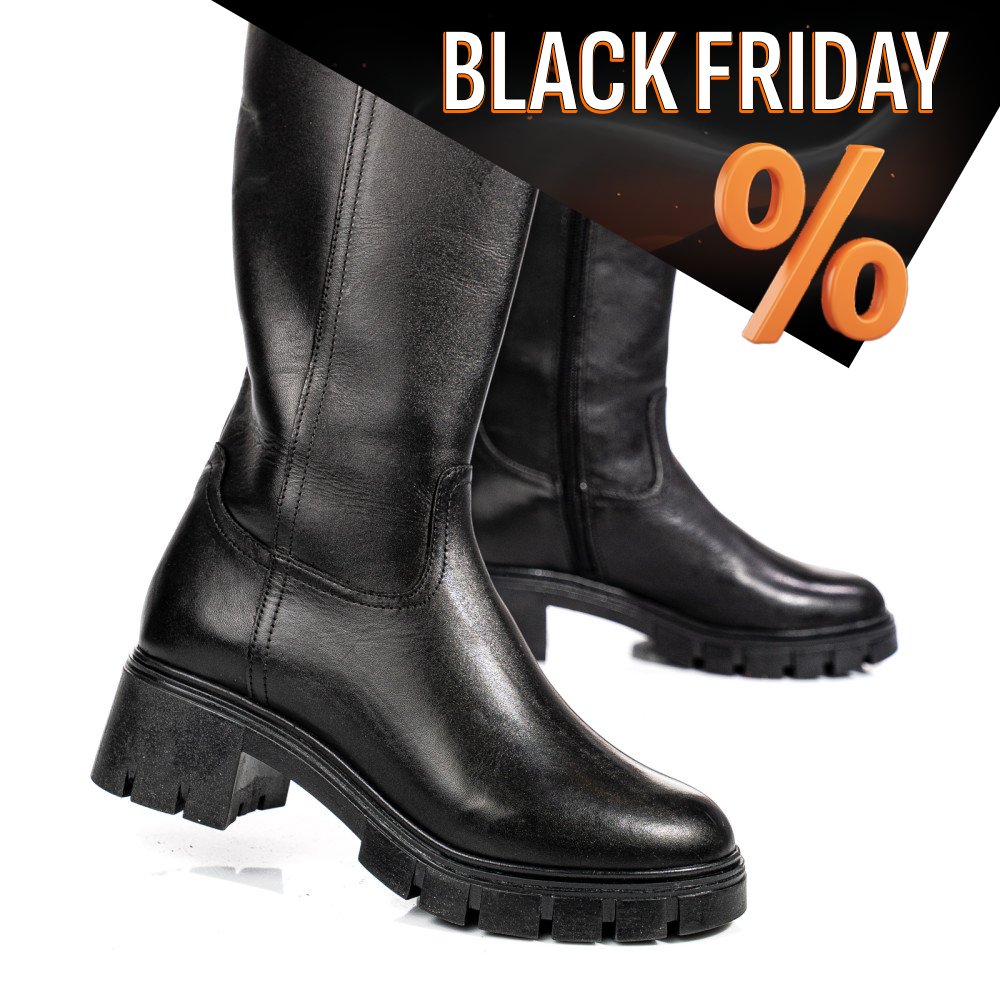 Hosszú szárú női csizma