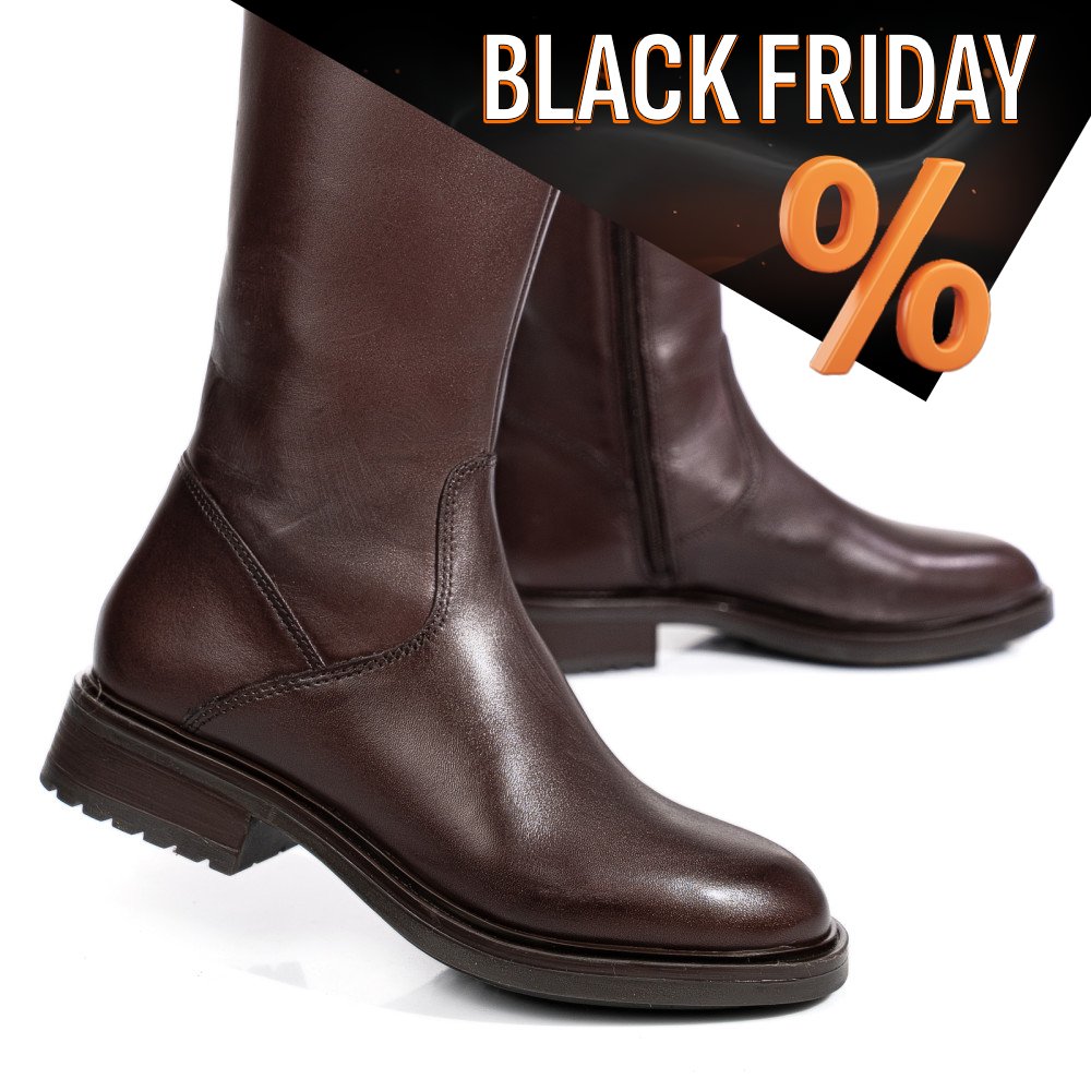 Hosszú szárú női csizma