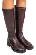 Barna természetes bőr csizma ws7hh66h11