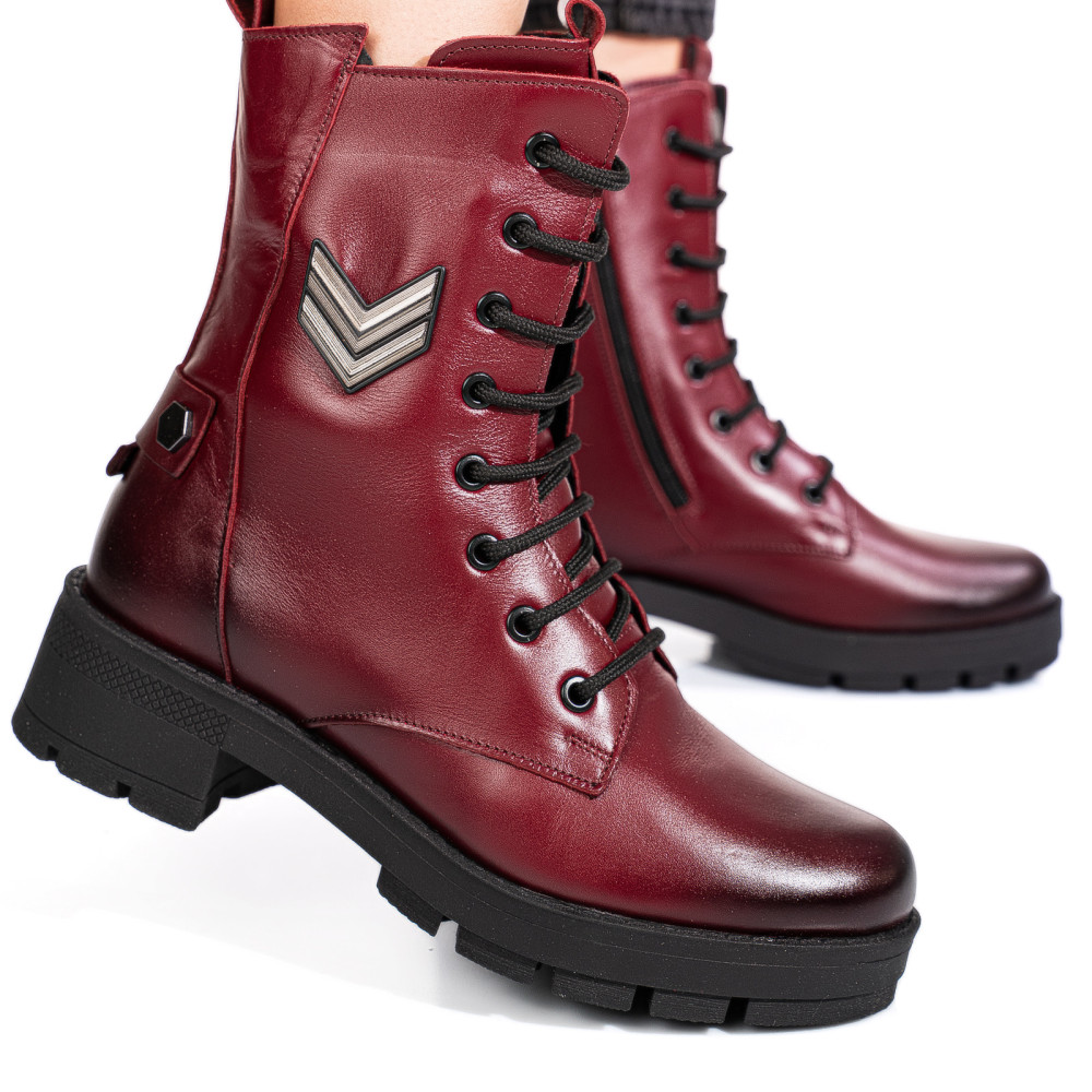 Prémium női bokacsizma