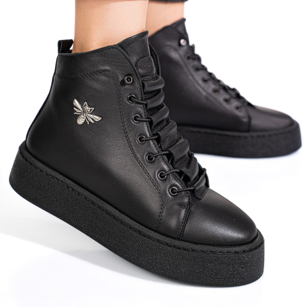 Prémium női bokacsizma