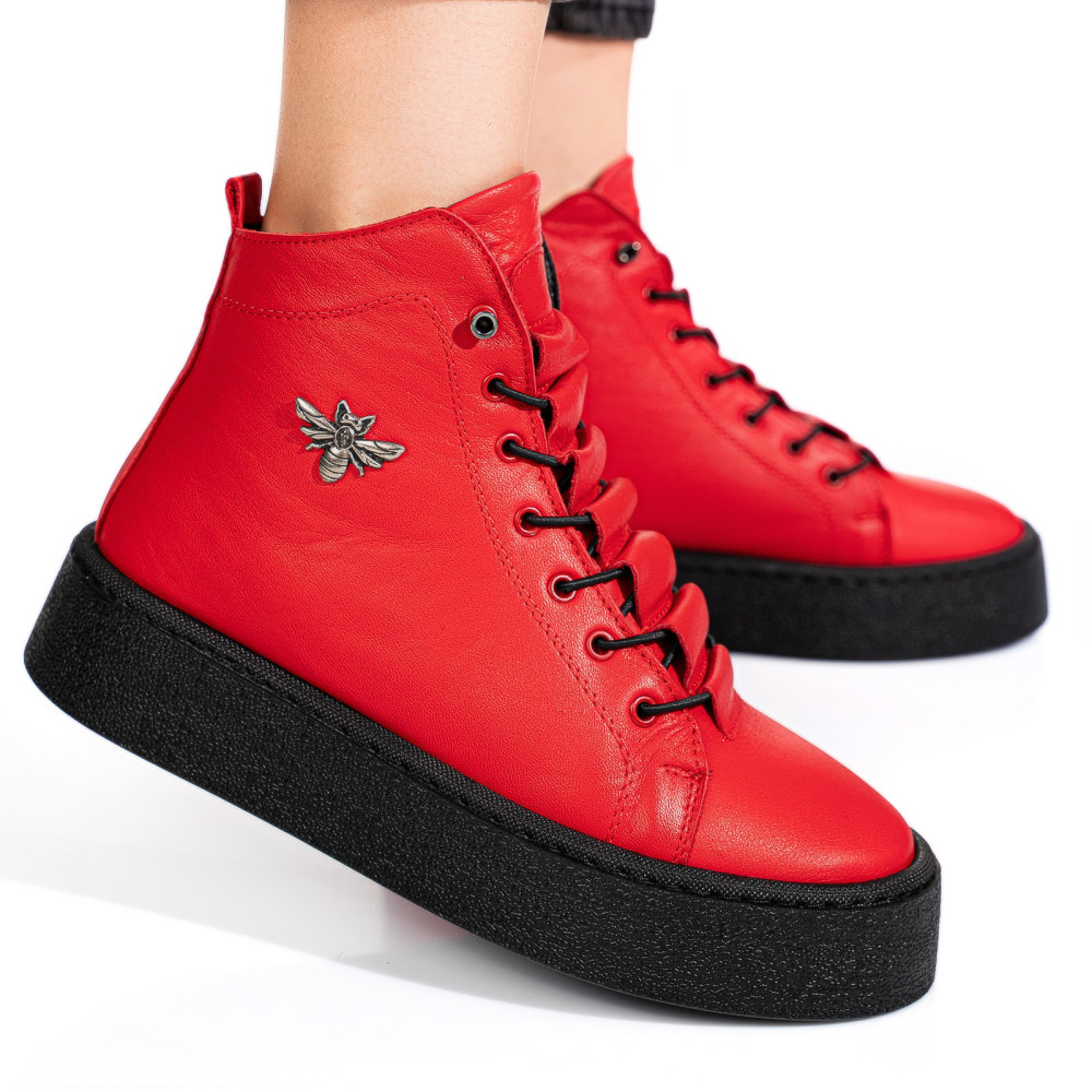 Prémium női bokacsizma