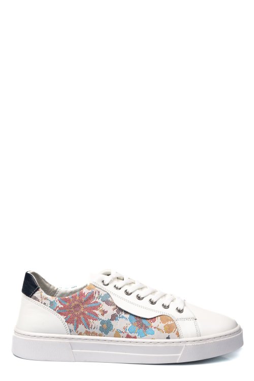 Fehér természetes bőr sport cipők 7s7h68