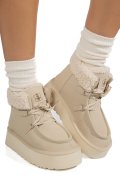 Bézs fordított bőr bakancs us7hkb-002