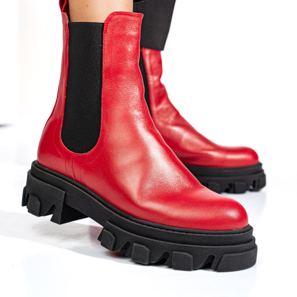 Prémium női bokacsizma