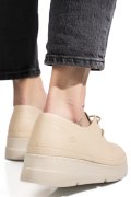 Bézs természetes bőr női lapos cipők 5s7h642