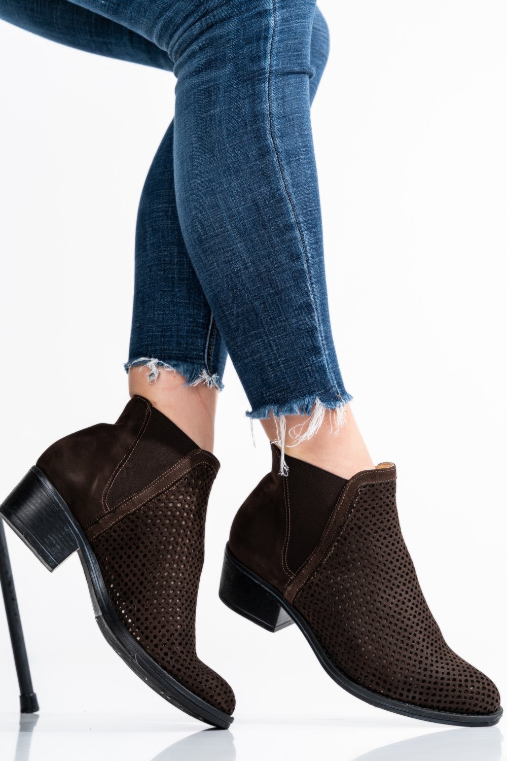 Barna természetes bőr bakancs 2s7h31872nbk