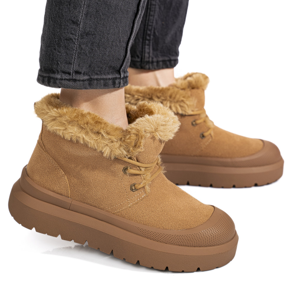 Bunda női bokacsizma