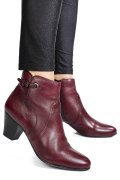 Piros természetes bőr bakancs 5s7h0132039