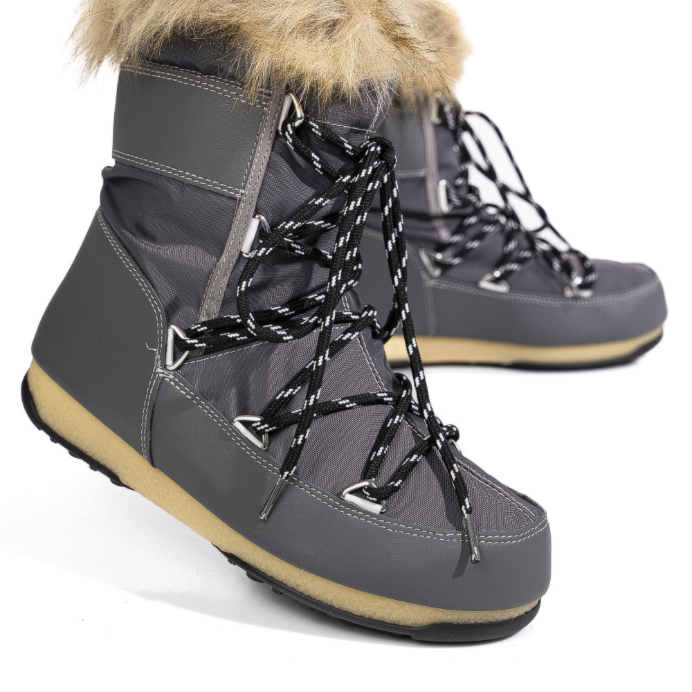 Bunda női bokacsizma