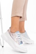 Fehér természetes bőr sport cipők 2s7h11608np-hor