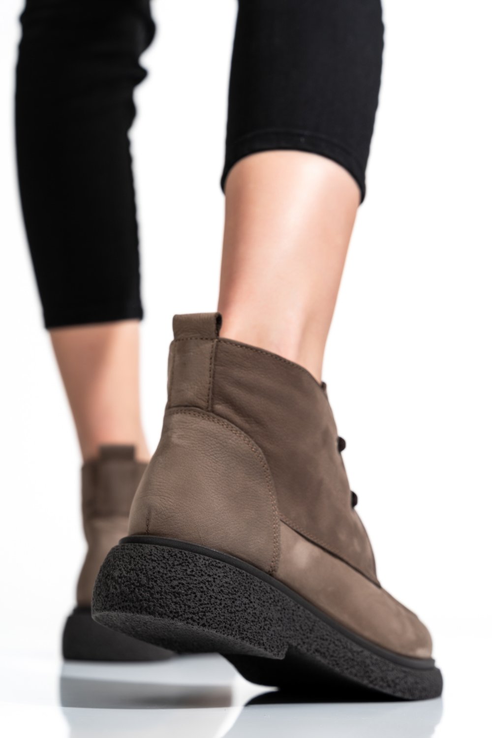 Bézs természetes bőr bakancs 2s7h32-001nbk