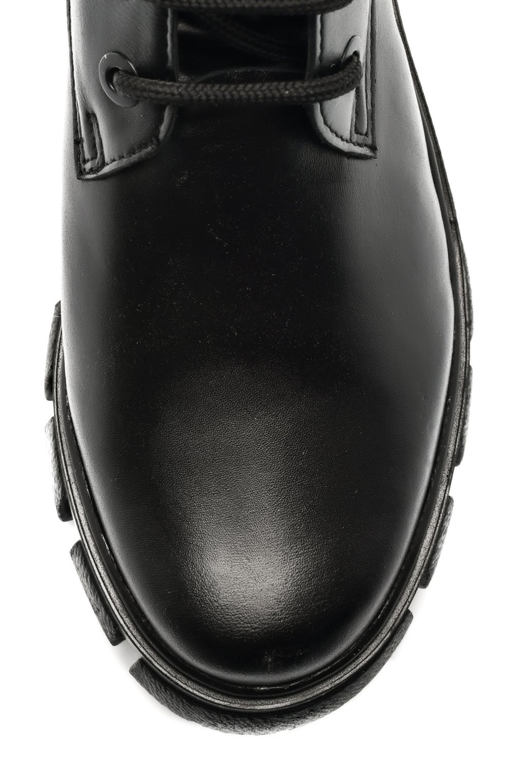 Fekete természetes bőr bakancs 9s7h52