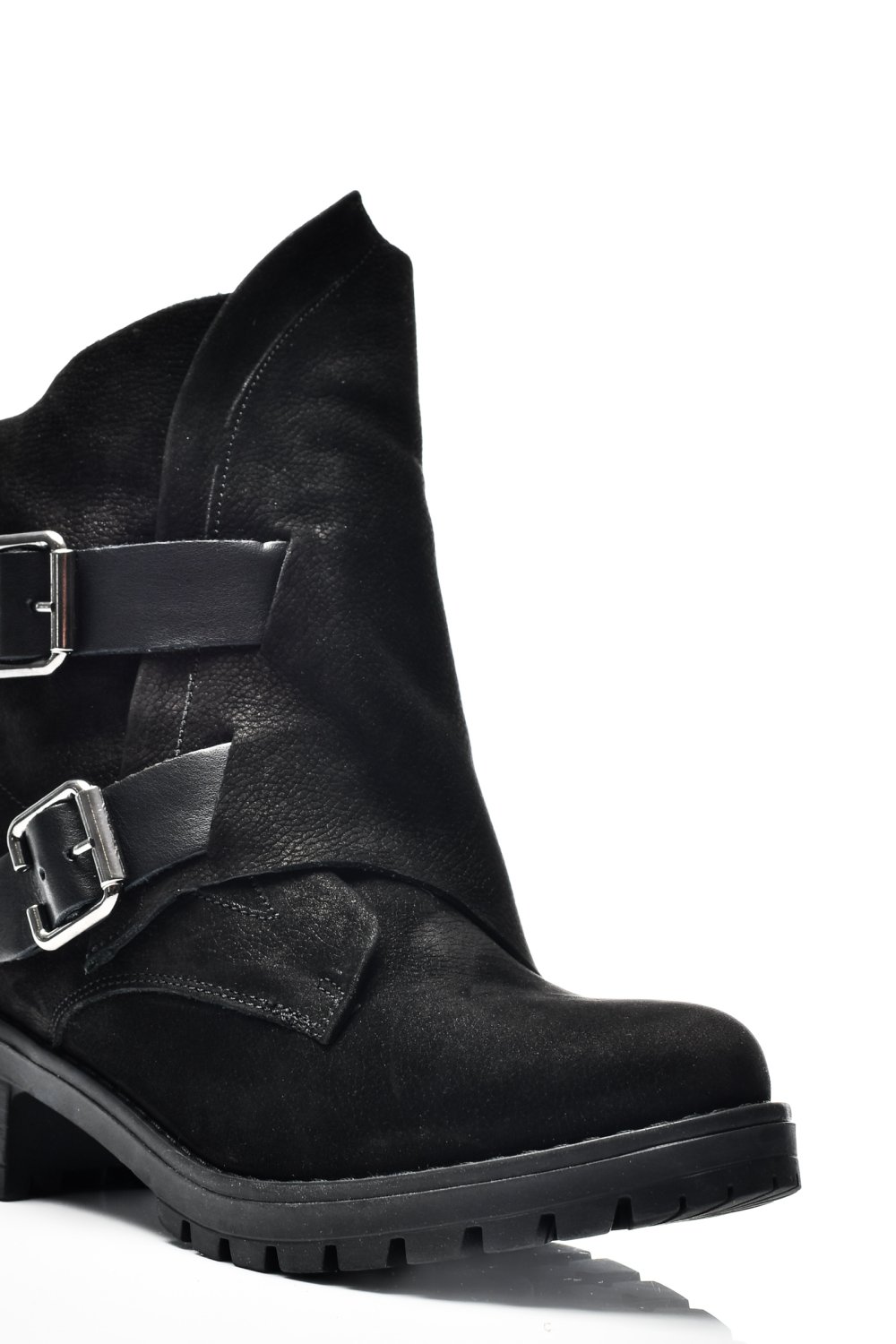 Fekete fordított bőr bakancs 1s7h92887nbk