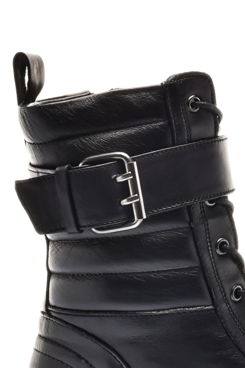 Fekete természetes bőr bakancs 2s7h02846np