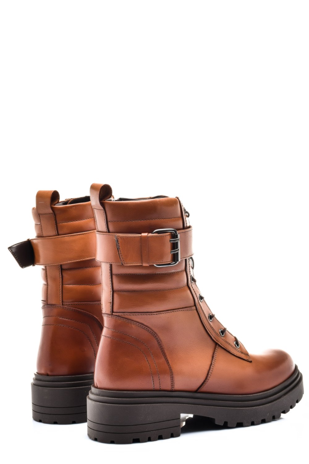 Barna természetes bőr bakancs 2s7h02846np