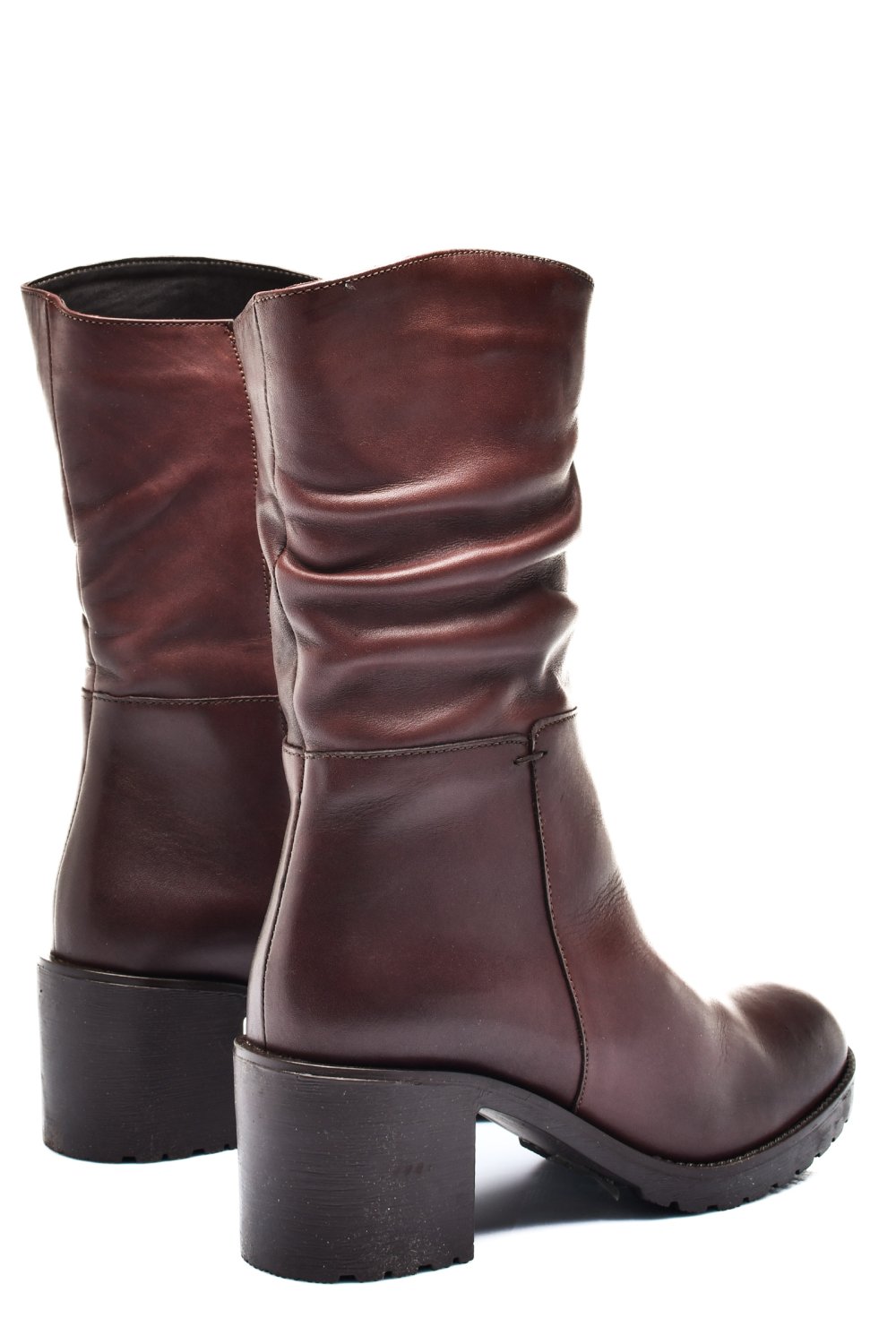 Barna természetes bőr bakancs 2s7h22843np