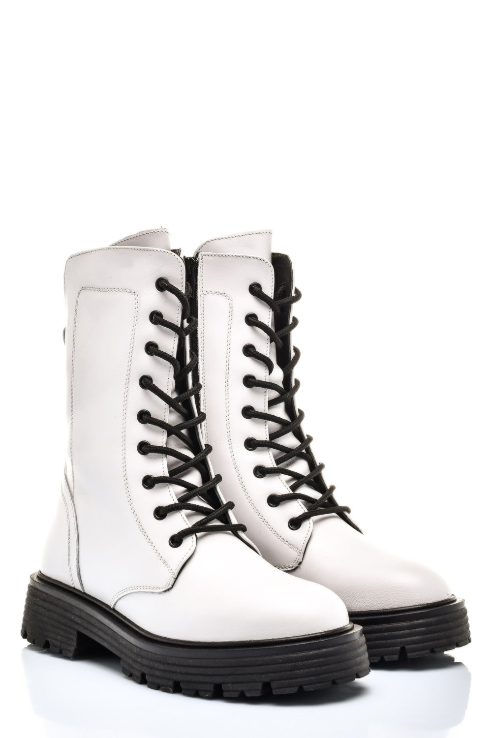 Fehér természetes bőr bakancs 2s7h22828np