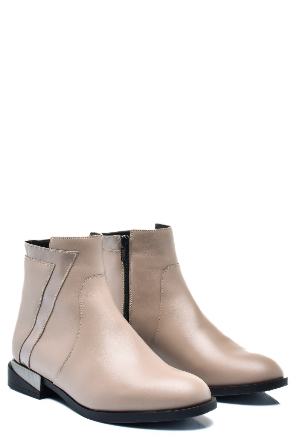 Bézs természetes bőr bakancs 2s7h32-006np-npk