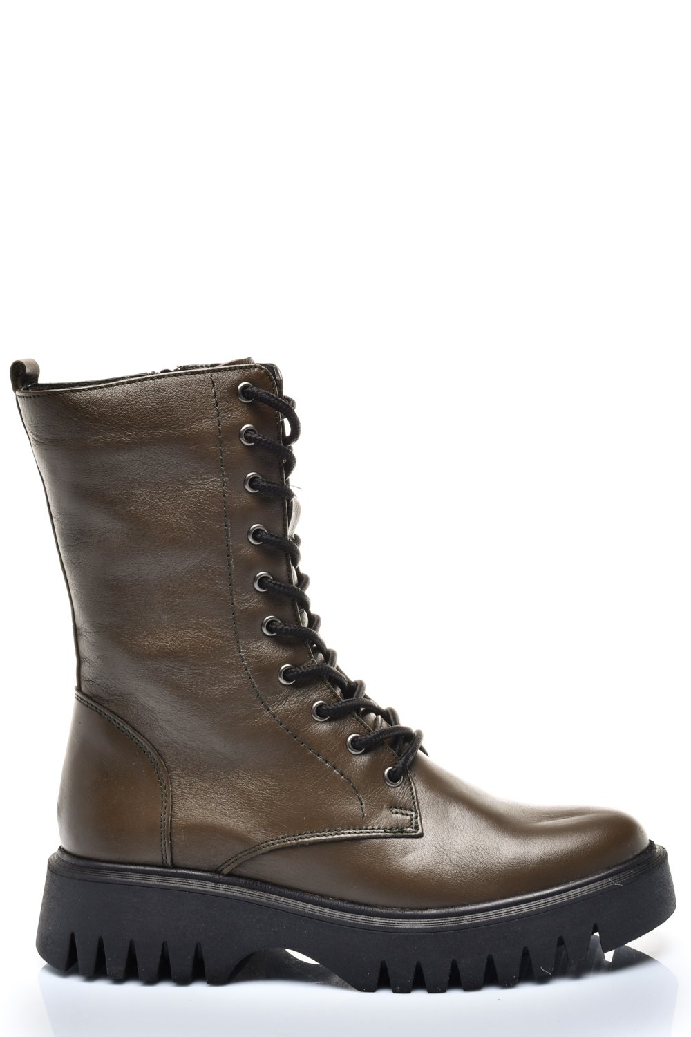 Khaki természetes bőr bakancs 2s7h32-052np