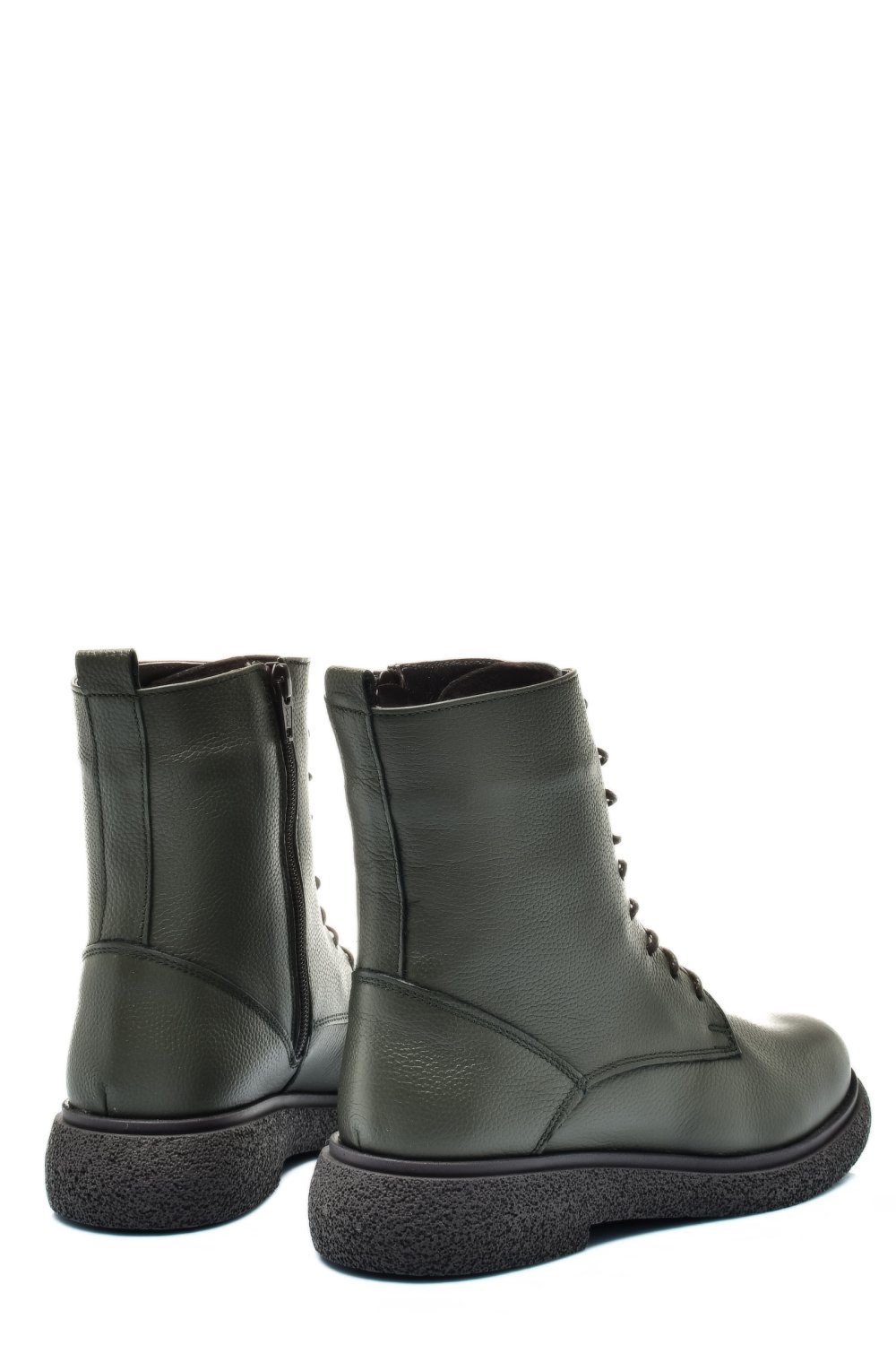 Khaki természetes bőr bakancs 2s7h32-002sfl