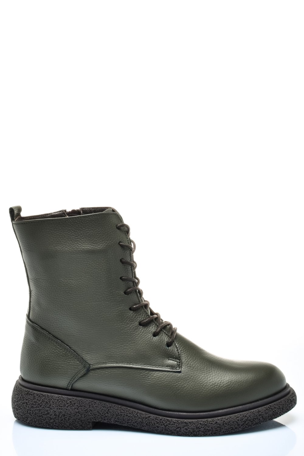 Khaki természetes bőr bakancs 2s7h32-002sfl