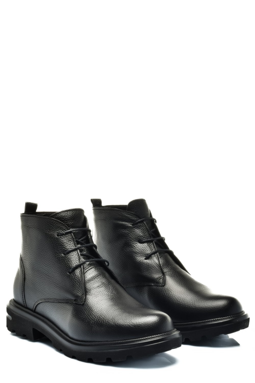 Fekete természetes bőr bakancs 2s7h32-004fl