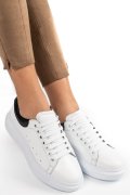 Fehér természetes bőr sport cipők 2s7h01684np